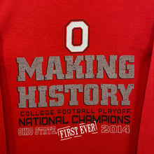 Load image into Gallery viewer, NCAA OHIO STATE BUCKEYES “Making History” College Football Long Sleeve T-Shirt
