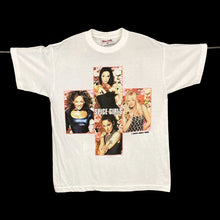 Load image into Gallery viewer, Redwood SPICE GIRLS (1998) “Spiceworld Tour” Pop Girl Group Music Band T-Shirt

