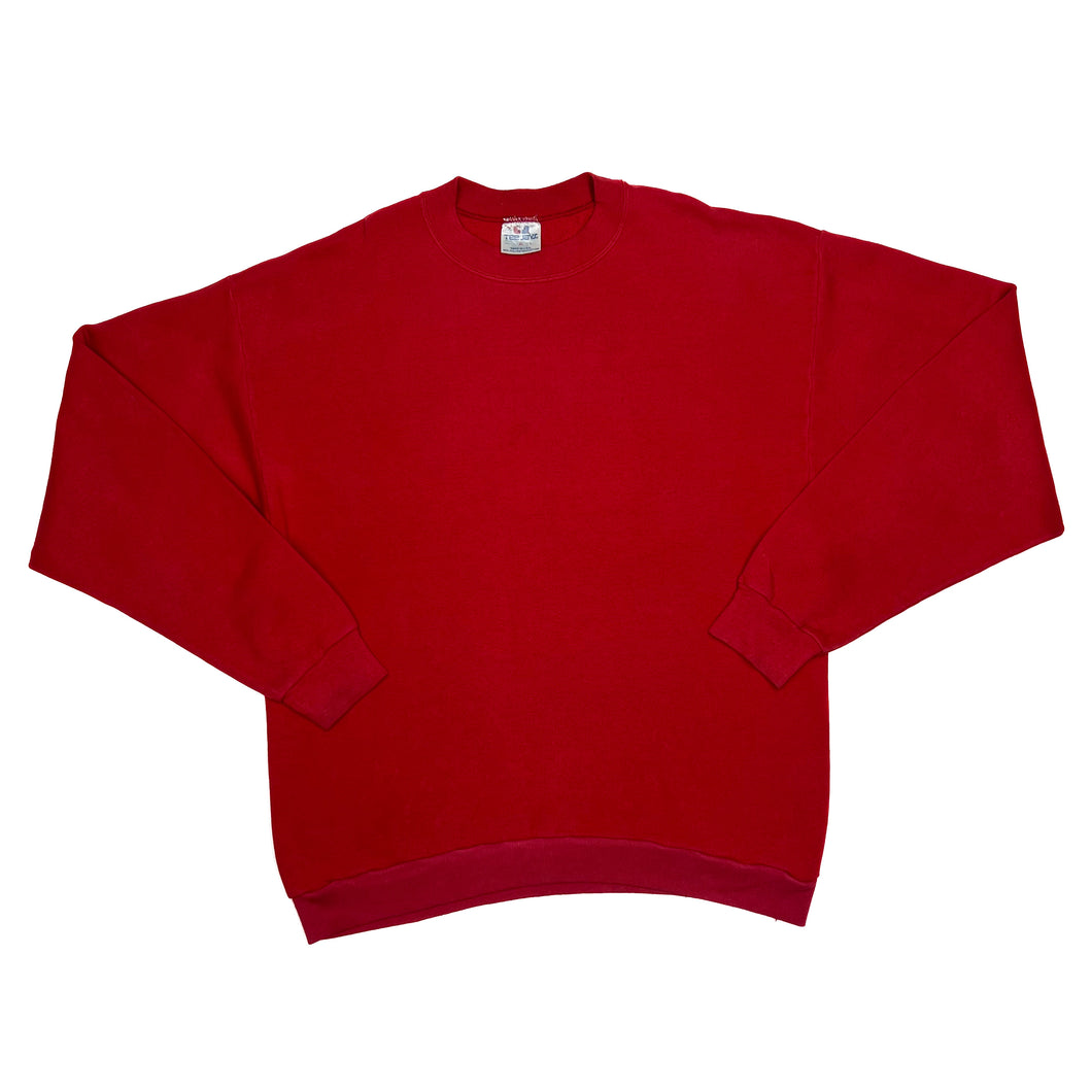 Vintage 90’s TEEJAYS Made In USA Classic Basic Essential Crewneck Sweatshirt