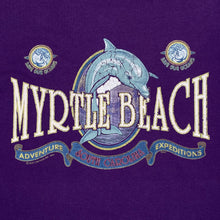 Load image into Gallery viewer, MYRTLE BEACH (1994) “South Carolina” Dolphin Souvenir Graphic Single Stitch T-Shirt
