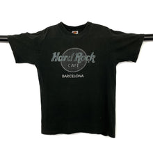 Load image into Gallery viewer, HARD ROCK CAFE “Barcelona” Souvenir Spellout Graphic T-Shirt
