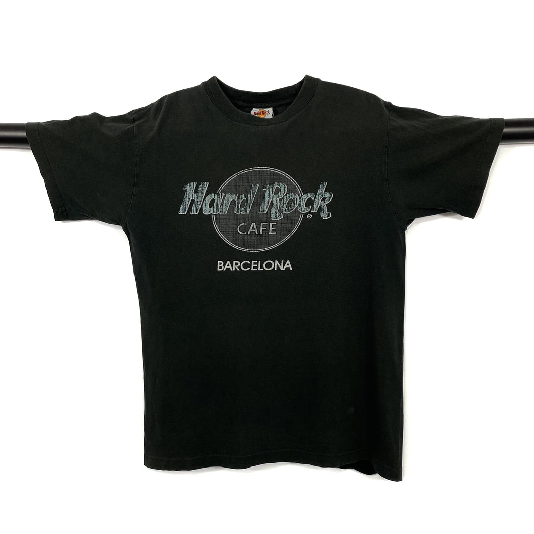 HARD ROCK CAFE “Barcelona” Souvenir Spellout Graphic T-Shirt