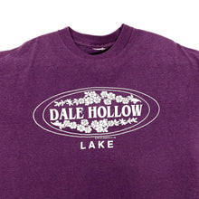 Load image into Gallery viewer, Vintage DALE HOLLOW LAKE (1999) Micro Striped Souvenir Spellout Graphic T-Shirt

