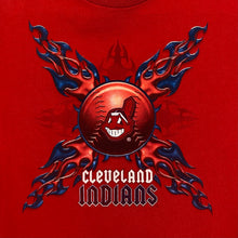 Load image into Gallery viewer, CSA MLB “Cleveland Indians” Baseball Sports Spellout Graphic T-Shirt
