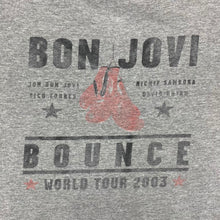 Load image into Gallery viewer, BON JOVI “The Bounce Tour 2003” Glam Hard Rock Band T-Shirt
