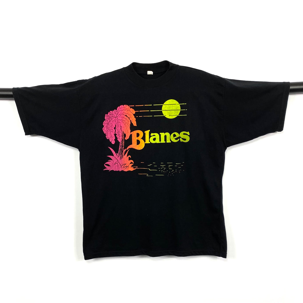 BLANES Souvenir Tropical Graphic Spellout T-Shirt