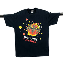 Load image into Gallery viewer, BACARDI “Together” NEED HELP? Drinks Promo Graphic Logo T-Shirt
