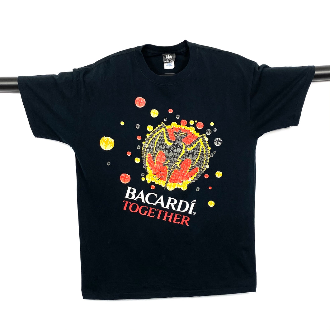 BACARDI “Together” NEED HELP? Drinks Promo Graphic Logo T-Shirt