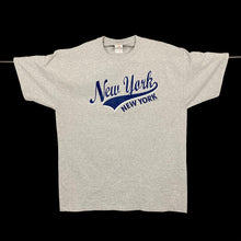 Load image into Gallery viewer, NEW YORK Classic Script Spellout Souvenir Tourist T-Shirt
