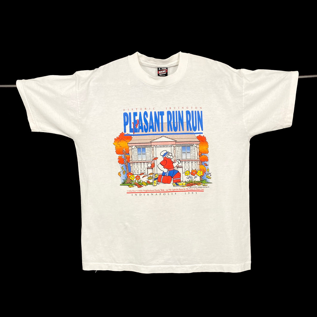 FOTL Best PLEASANT RUN RUN “Indianapolis 1995” Souvenir Single Stitch T-Shirt