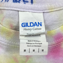 Load image into Gallery viewer, Gildan SURFIN’ USA (1975) Surfer Souvenir Graphic Spellout Tie Dye T-Shirt
