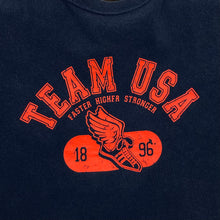 Load image into Gallery viewer, TEAM USA &quot;Faster Higher Stronger&quot; Olympics Graphic T-Shirt
