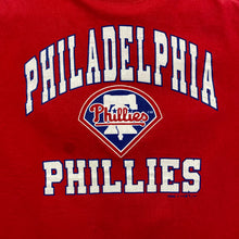 Load image into Gallery viewer, Bike (1995) MLB PHILADELPHIA PHILLIES Baseball Spellout Graphic Single Stitch T-Shirt
