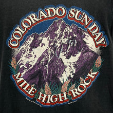 Load image into Gallery viewer, Winterland (1980) COLORADO SUN DAY &quot;Mile High Rock&quot; Single Stitch Band T-Shirt
