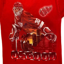 Load image into Gallery viewer, Salem (1995) NHL DETROIT RED WINGS &quot;Osgood&quot; Single Stitch T-Shirt
