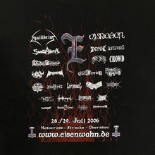 Load image into Gallery viewer, EISENWAHN Festival 2006 Death Black Heavy Metal Music Band Lineup T-Shirt
