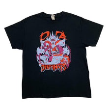 Load image into Gallery viewer, DEATH RAYS Graphic Spellout Heavy Metal Band T-Shirt
