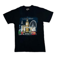 Load image into Gallery viewer, Hanes LONDON Big Ben Tower Bridge London Eye Landmark Souvenir Graphic T-Shirt
