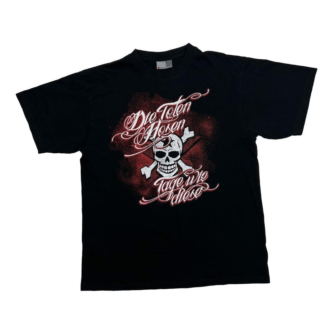 Promodoro DIE TOTEN HOSEN “Tour 2012” Graphic Spellout Hard Rock Band T-Shirt