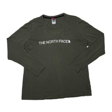 Load image into Gallery viewer, THE NORTH FACE TNF Classic Embroidered Spellout Long Sleeve T-Shirt
