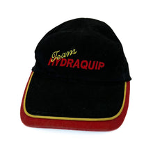 Load image into Gallery viewer, TEAM HYDRAQUIP Motorsports Sponsor Embroidered Logo Spellout Baseball Cap
