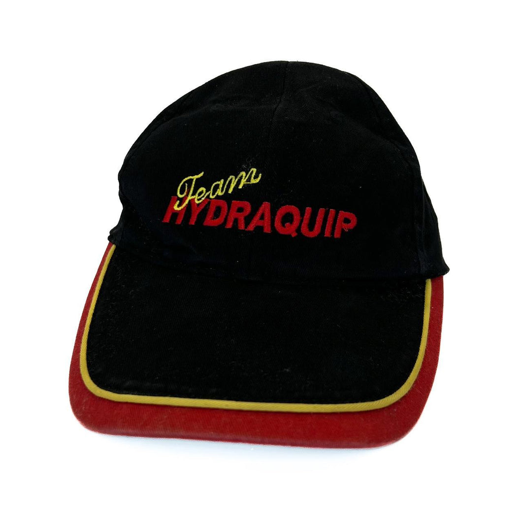 TEAM HYDRAQUIP Motorsports Sponsor Embroidered Logo Spellout Baseball Cap