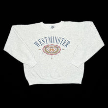 Load image into Gallery viewer, Vintage 90’s Lee WESTMINSTER COLLEGE Logo Spellout Graphic Crewneck Sweatshirt
