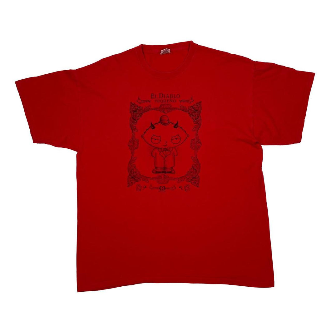 FAMILY GUY (2008) “El Diablo Pequeno” Stewie Griffin Character TV Show Graphic T-Shirt