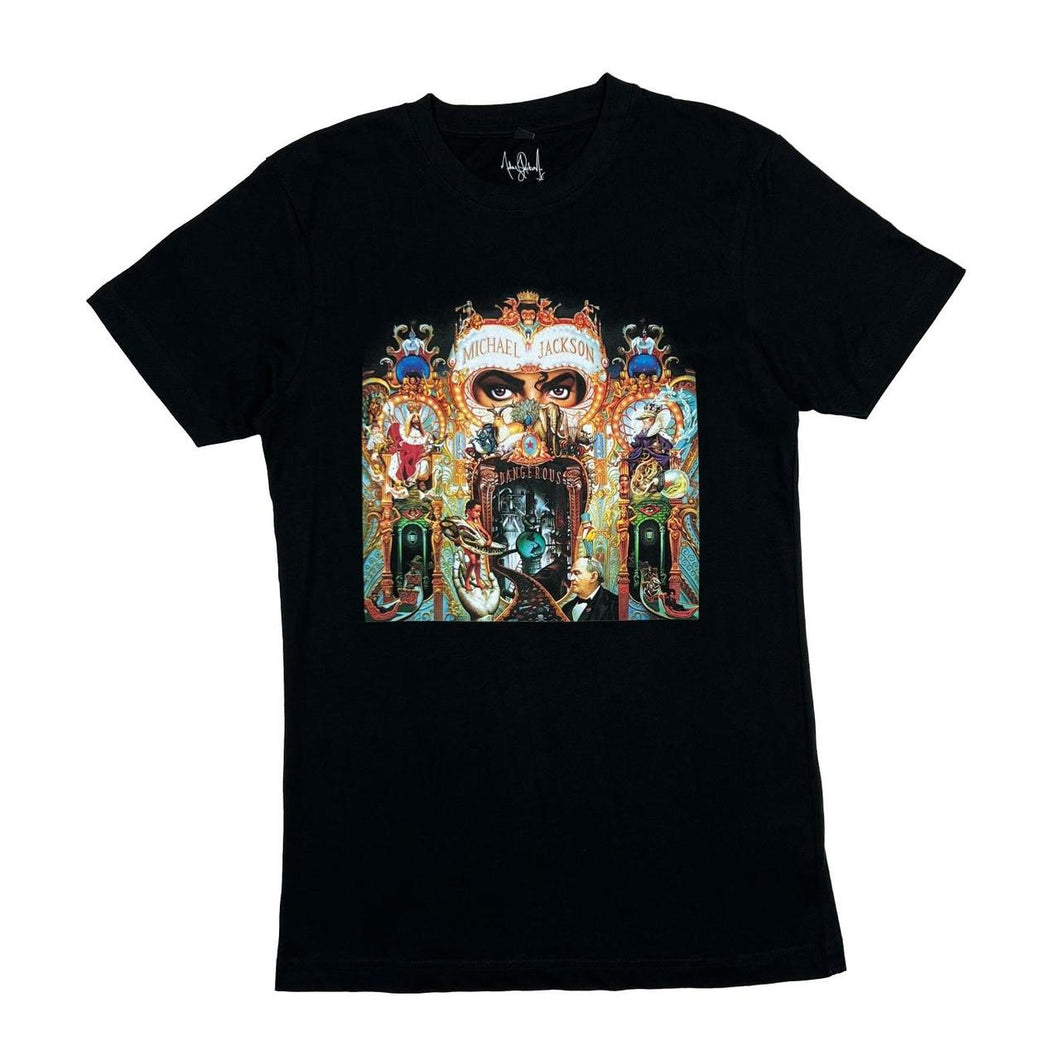 MICHAEL JACKSON “Dangerous” Classic Album Art King Of Pop Music Graphic T-Shirt