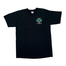 Load image into Gallery viewer, C.S.I. FORENSICS “Miami Florida” Embroidered Souvenir Logo Spellout Graphic T-Shirt
