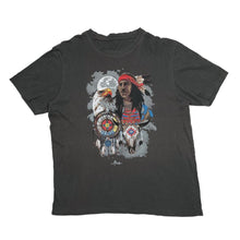 Load image into Gallery viewer, Early 00’s Native American Chieftain Eagle Cow Skull Graphic T-Shirt
