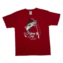 Load image into Gallery viewer, Early 00’s Yatch Club FISHING TRIP “Cozumel, Mexico” Souvenir Spellout Graphic T-Shirt
