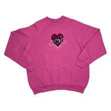 Load image into Gallery viewer, Vintage 90’s FOTL Embroidered Heart Patch Crewneck Sweatshirt
