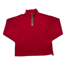 Load image into Gallery viewer, QUIKSILVER Embroidered Logo Zipper Spellout 1/4 Zip Pullover Fleece Sweatshirt
