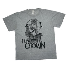 Load image into Gallery viewer, HEAVY LIES THE CROWN Graphic Spellout Death Heavy Metal Band T-Shirt
