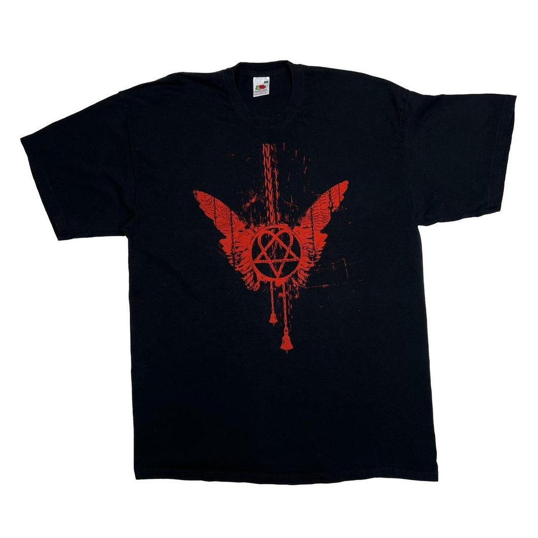 HIM (2005) UK Tour Graphic Gothic Rock Heavy Metal Band T-Shirt