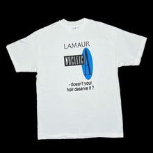 Load image into Gallery viewer, Vintage 90’s Hanes LAMAUR “Nucleic A” Hair Care Products Promo Single Stitch T-Shirt
