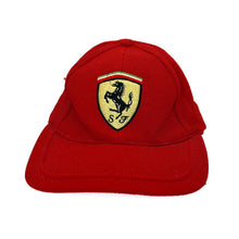 Load image into Gallery viewer, Early 00’s FERRARI SPORTS “Flexfit” Embroidered Logo Motorsports Baseball Cap
