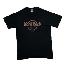 Load image into Gallery viewer, Early 00’s HARD ROCK CAFE “Munich” Souvenir Logo Spellout Graphic T-Shirt
