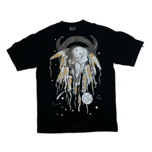 Load image into Gallery viewer, Early 00’s MANGASTAR Native American Cow Skull Graphic T-Shirt
