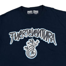 Load image into Gallery viewer, FUERTEVENTURA Lizard Reptile Souvenir Spellout Graphic T-Shirt
