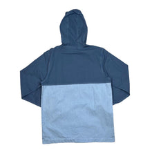 Load image into Gallery viewer, QUIKSILVER “Faded Denim” Natural Dyed Organic Cotton Hooded Windbreaker Jacket
