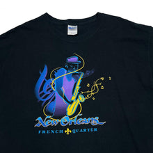 Load image into Gallery viewer, NEW ORLEANS “French Quarter” Souvenir Spellout Graphic T-Shirt
