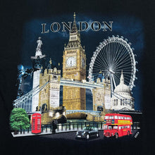 Load image into Gallery viewer, Hanes LONDON Big Ben Tower Bridge London Eye Landmark Souvenir Graphic T-Shirt
