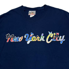 Load image into Gallery viewer, Early 00’s DISNEY “New York City” Souvenir Spellout Graphic T-Shirt
