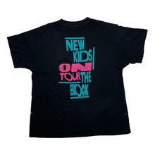 Load image into Gallery viewer, Vintage NEW KIDS ON THE BLOCK (1989) “On Tour” Pop Boyband Single Stitch T-Shirt
