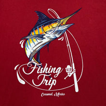 Load image into Gallery viewer, Early 00’s Yatch Club FISHING TRIP “Cozumel, Mexico” Souvenir Spellout Graphic T-Shirt
