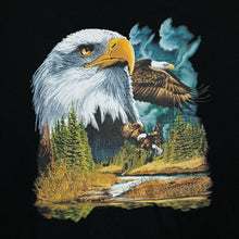 Load image into Gallery viewer, Early 00’s KEYA Bald Eagle Bird Nature Wildlife Graphic T-Shirt
