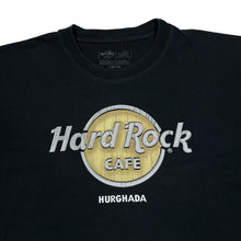 Load image into Gallery viewer, HARD ROCK CAFE “Hurghada” Souvenir Logo Spellout Graphic T-Shirt
