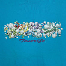 Load image into Gallery viewer, TENERIFE Lizard Reptile Rocks Souvenir Spellout Graphic T-Shirt
